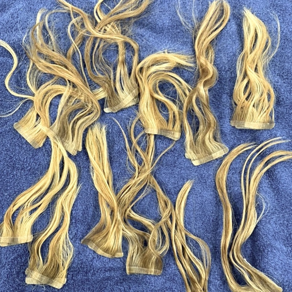 Real hair extensions